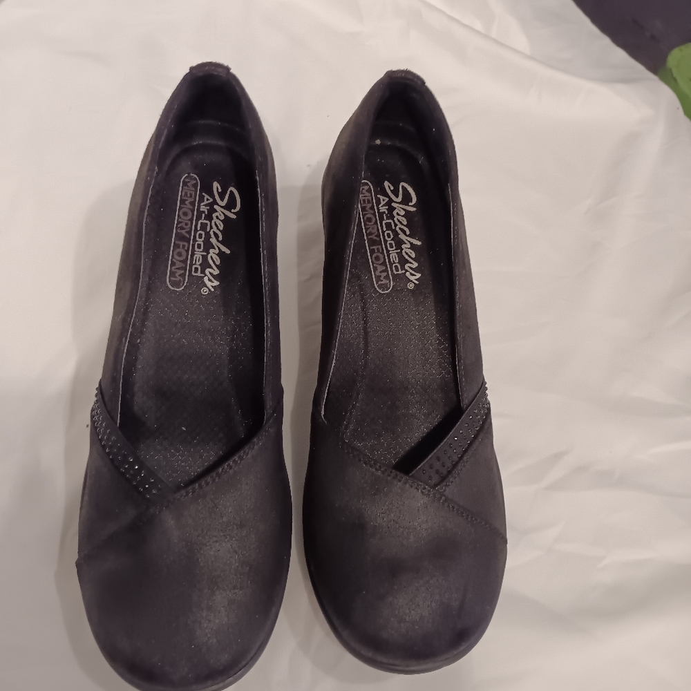Skechers Air Cooled Memory Foam Ladies Wedges